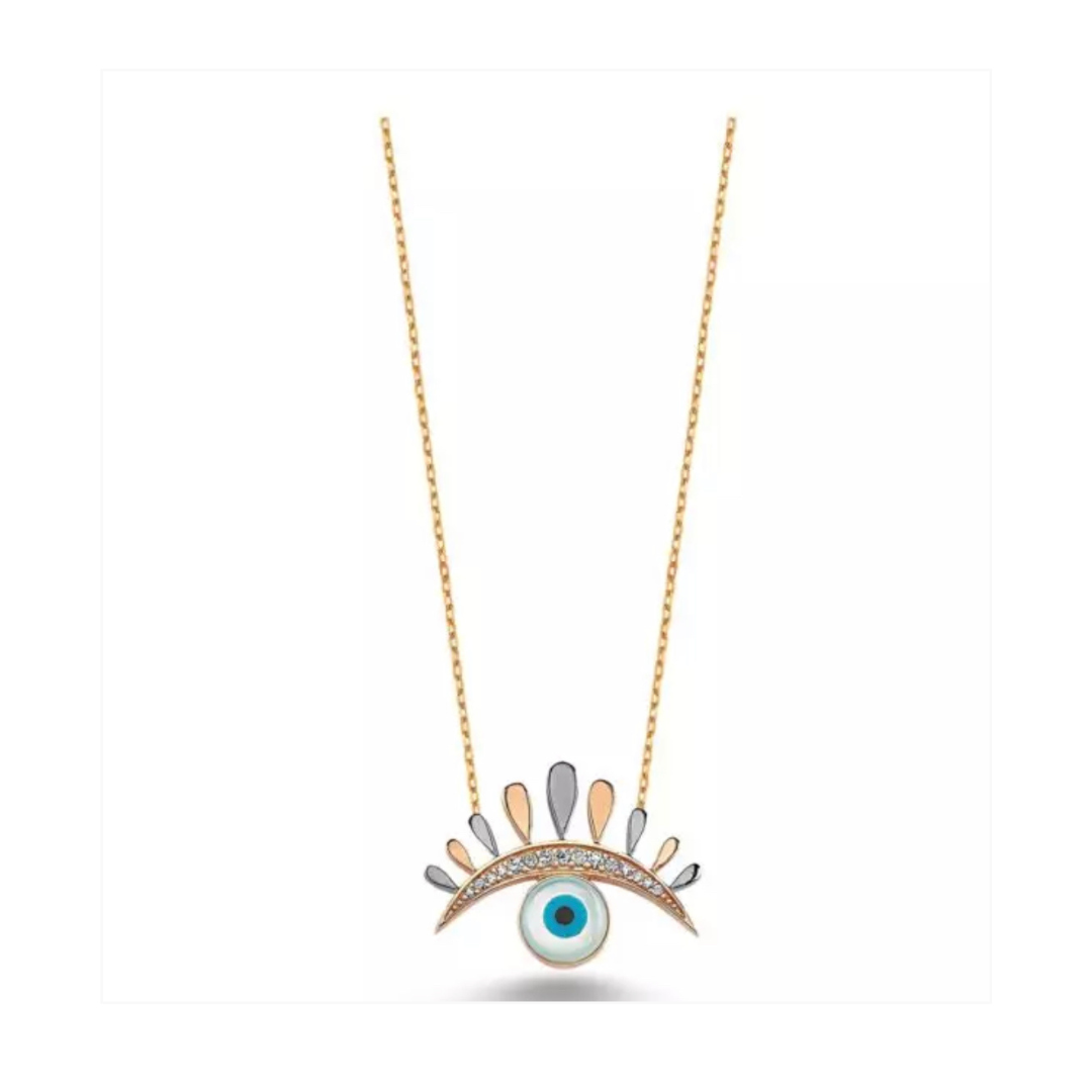 Eye Pendent Gold Plated